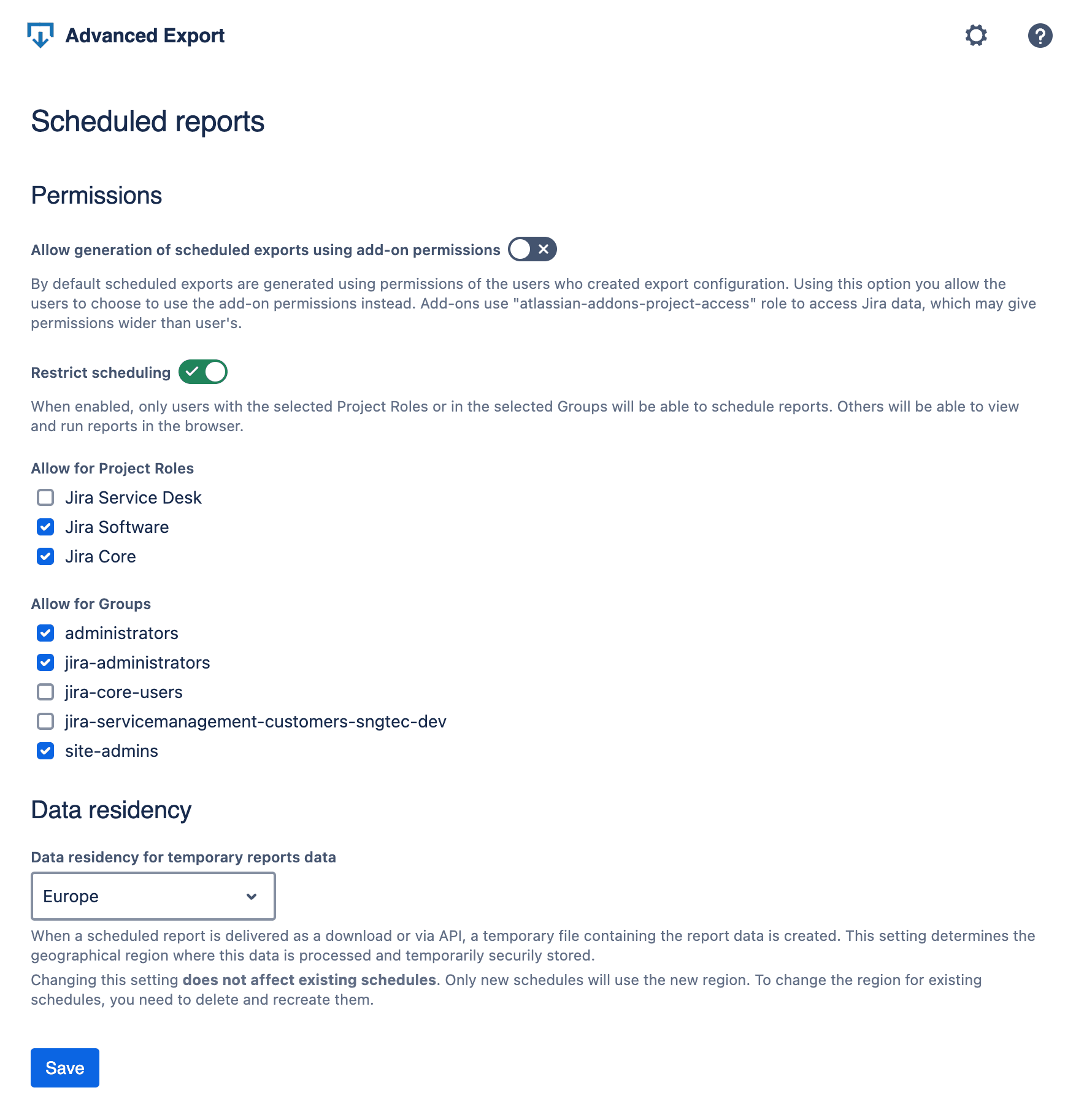 Permission Settings